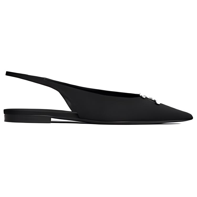 CELINE Triomphe Casual Single Shoes Women's Black