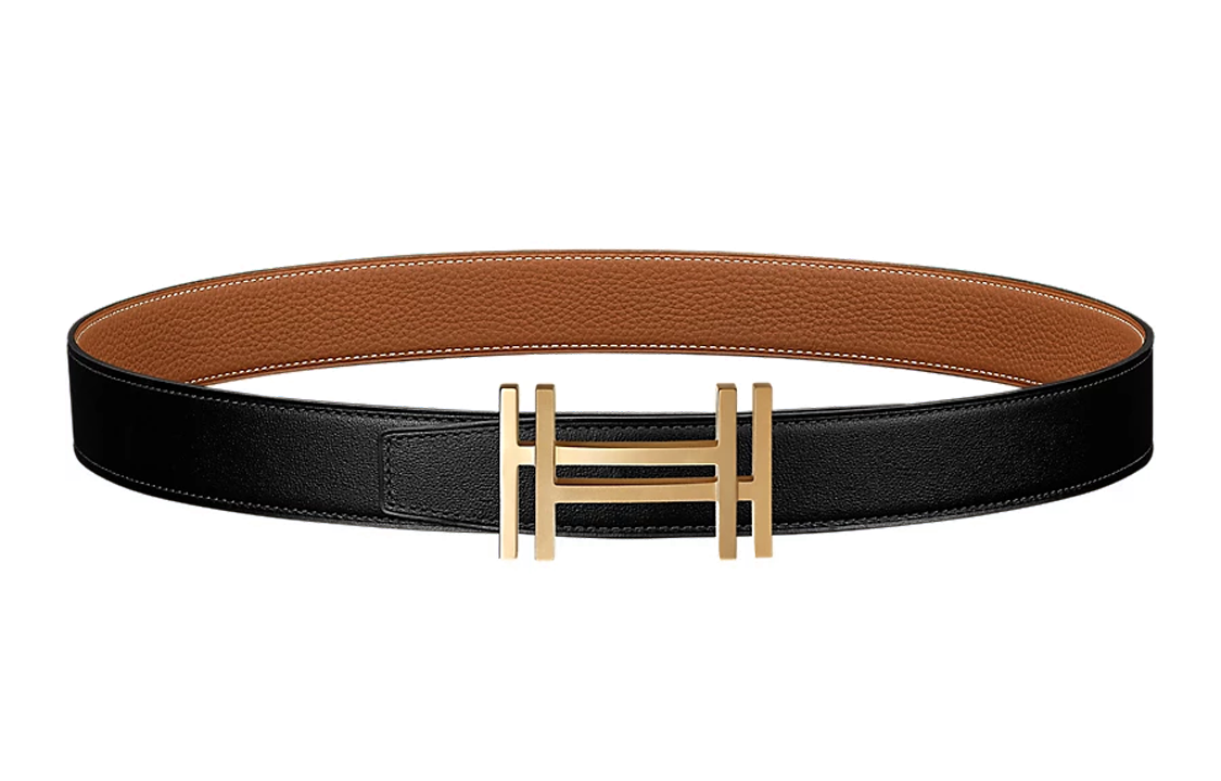HERMES Leather Belts Men