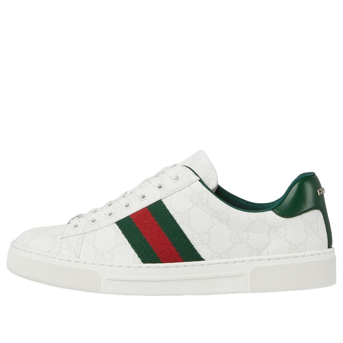 (WMNS) Gucci Ace Canvas 'White Monogram' 801570-FADQL-9156