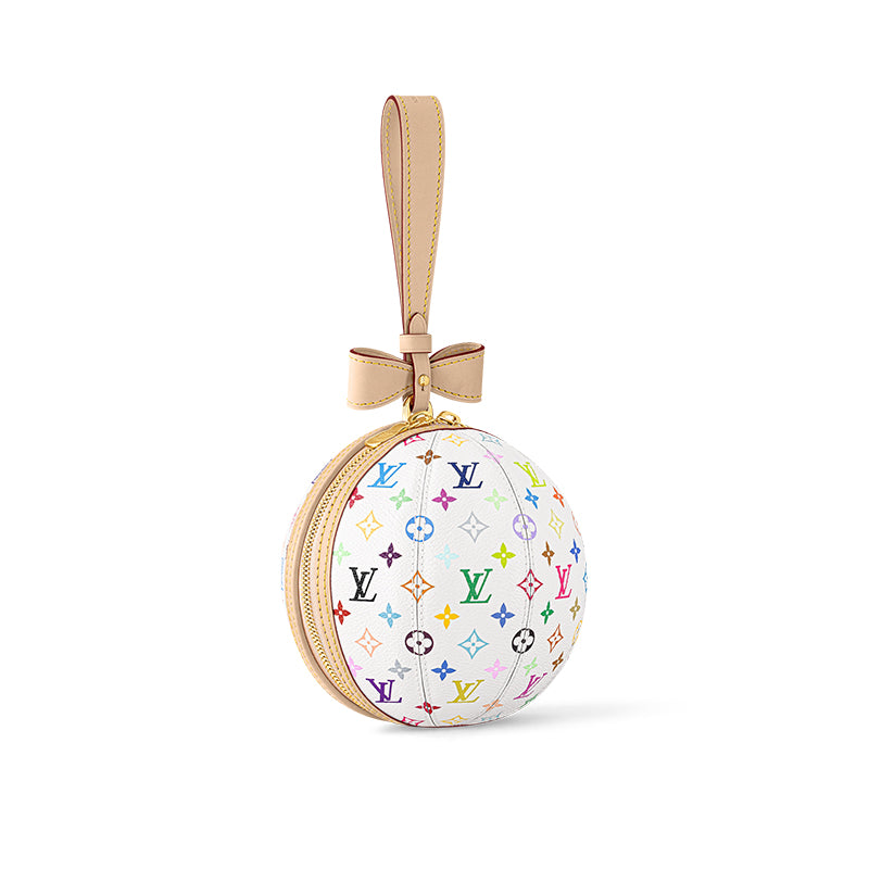 LOUIS VUITTON X Takashi Murakami Koro Koro Clutch White