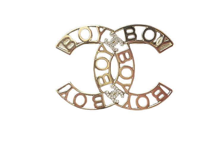 CHANEL 22c Early Spring Brooches Women's Gold