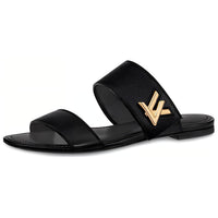 LOUIS VUITTON Slide Slippers Women's Black