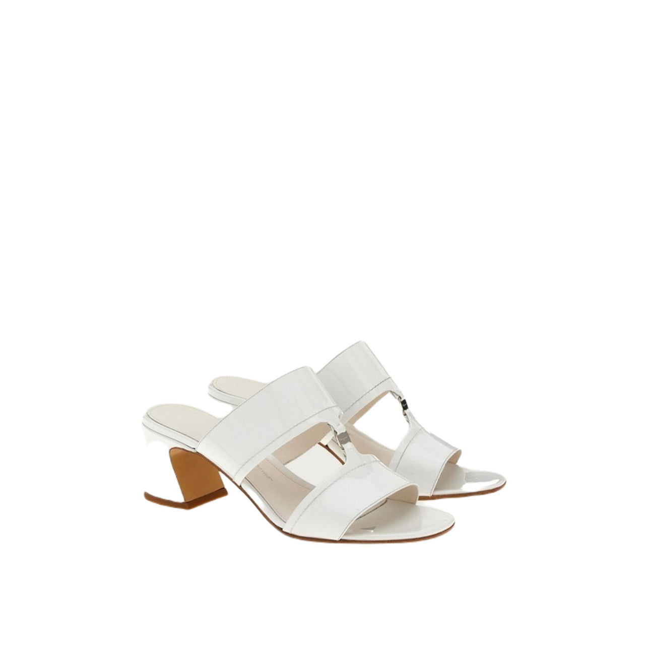 Salvatore Ferragamo Tot Chain Sandals