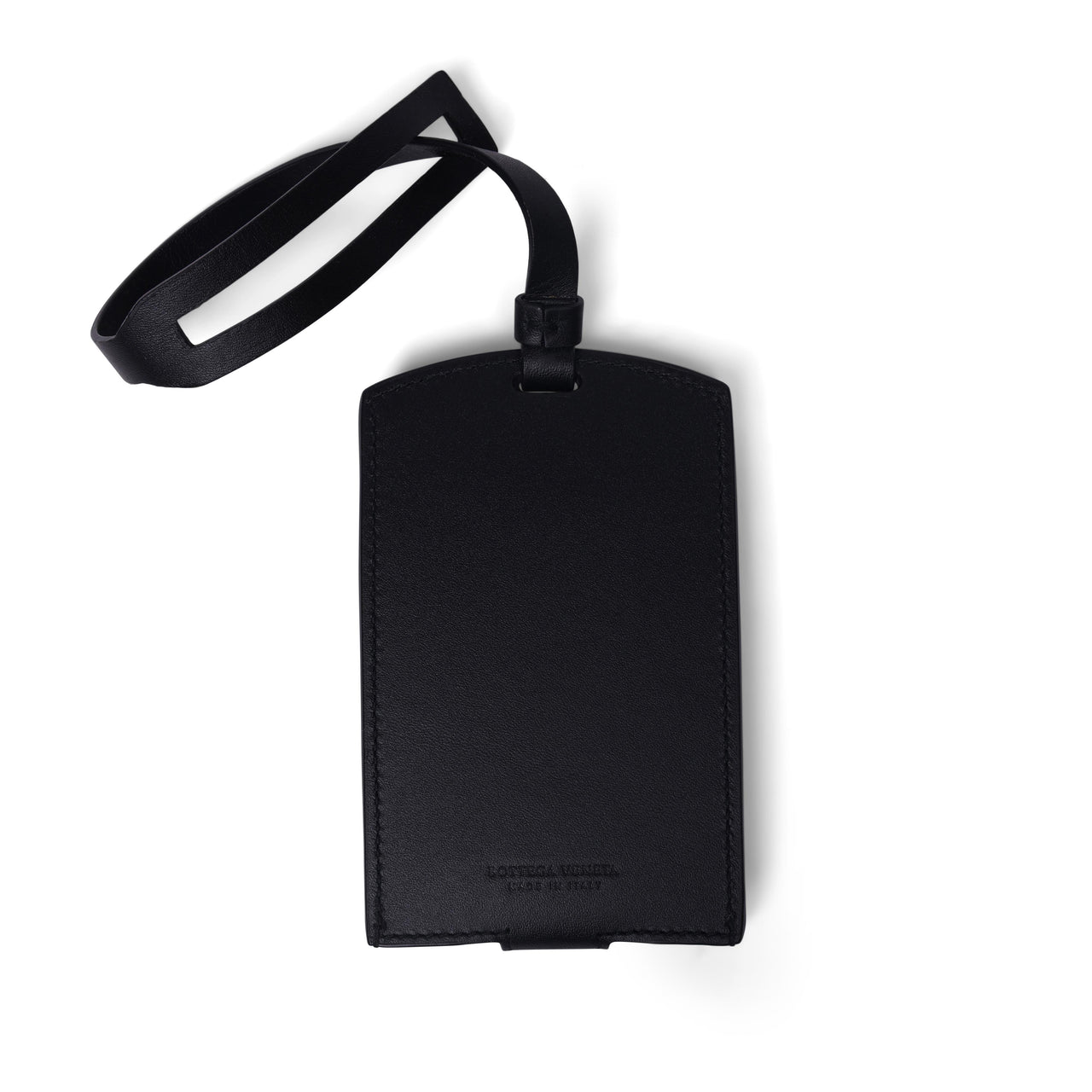 Bottega Veneta Intrecciato Tag Holder