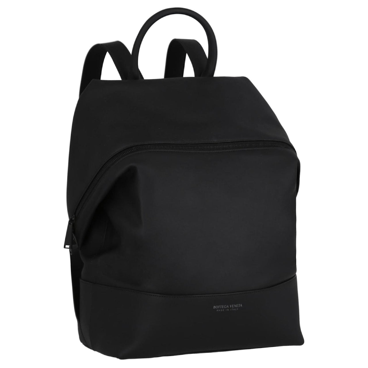 Bottega Veneta Leather Black Backpack
