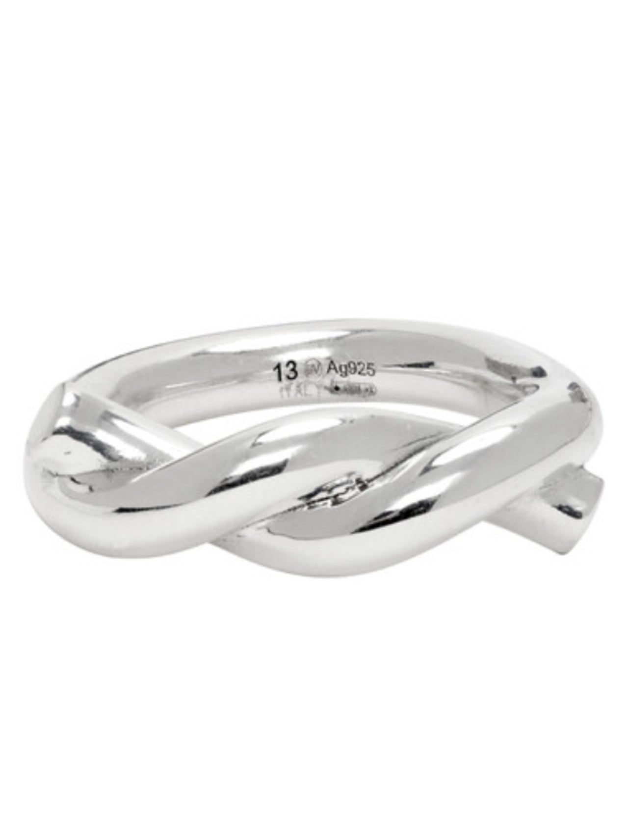 Bottega Veneta Men's Silver Ring