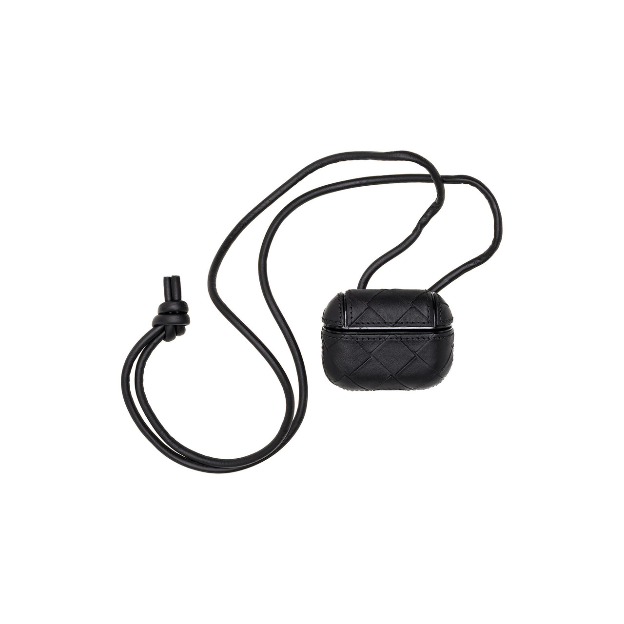 Bottega Veneta Intrecciato AirPods Pro Case - Black