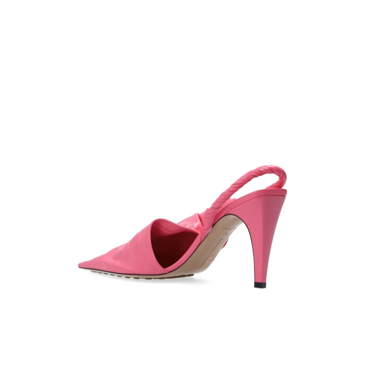 Bottega Veneta Pointed Toe Mules in Pink