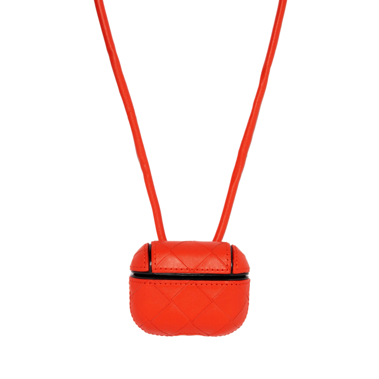 Bottega Veneta Intrecciato AirPods Pro Case - Orange
