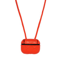 Bottega Veneta Intrecciato AirPods Pro Case - Orange