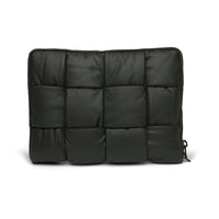 Bottega Veneta Men's Leather Padded Maxi Intrecciato Laptop Case