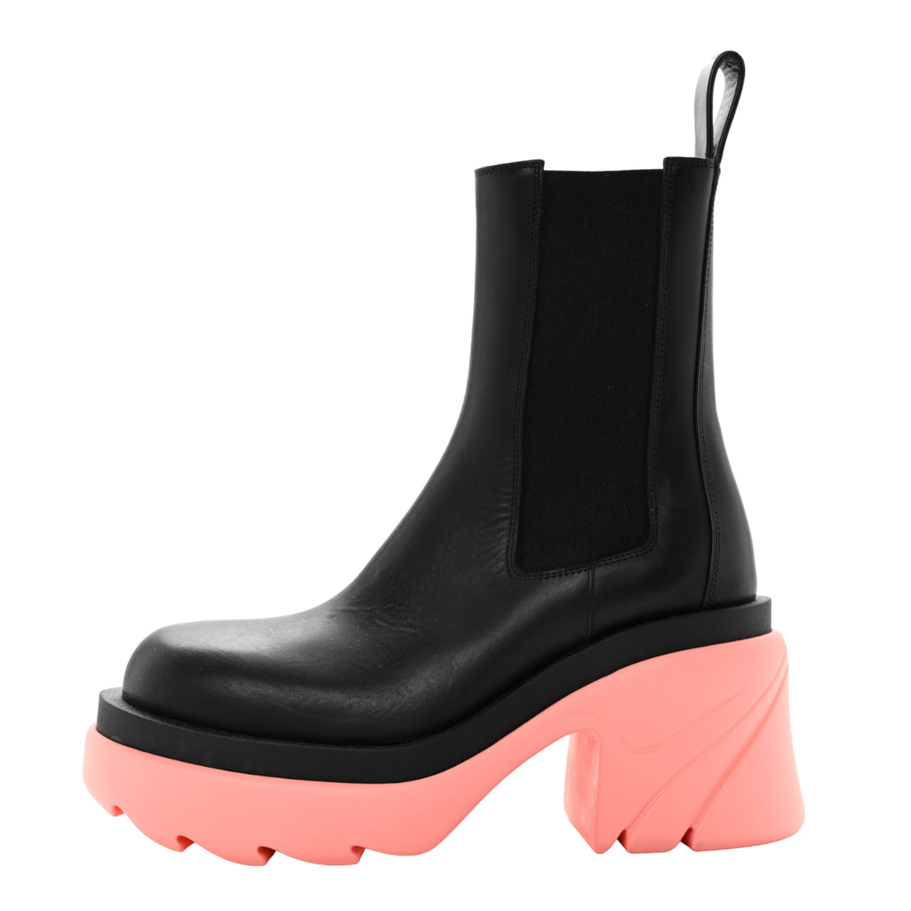 Bottega Veneta The Flash Chelsea Boots Black/Pink