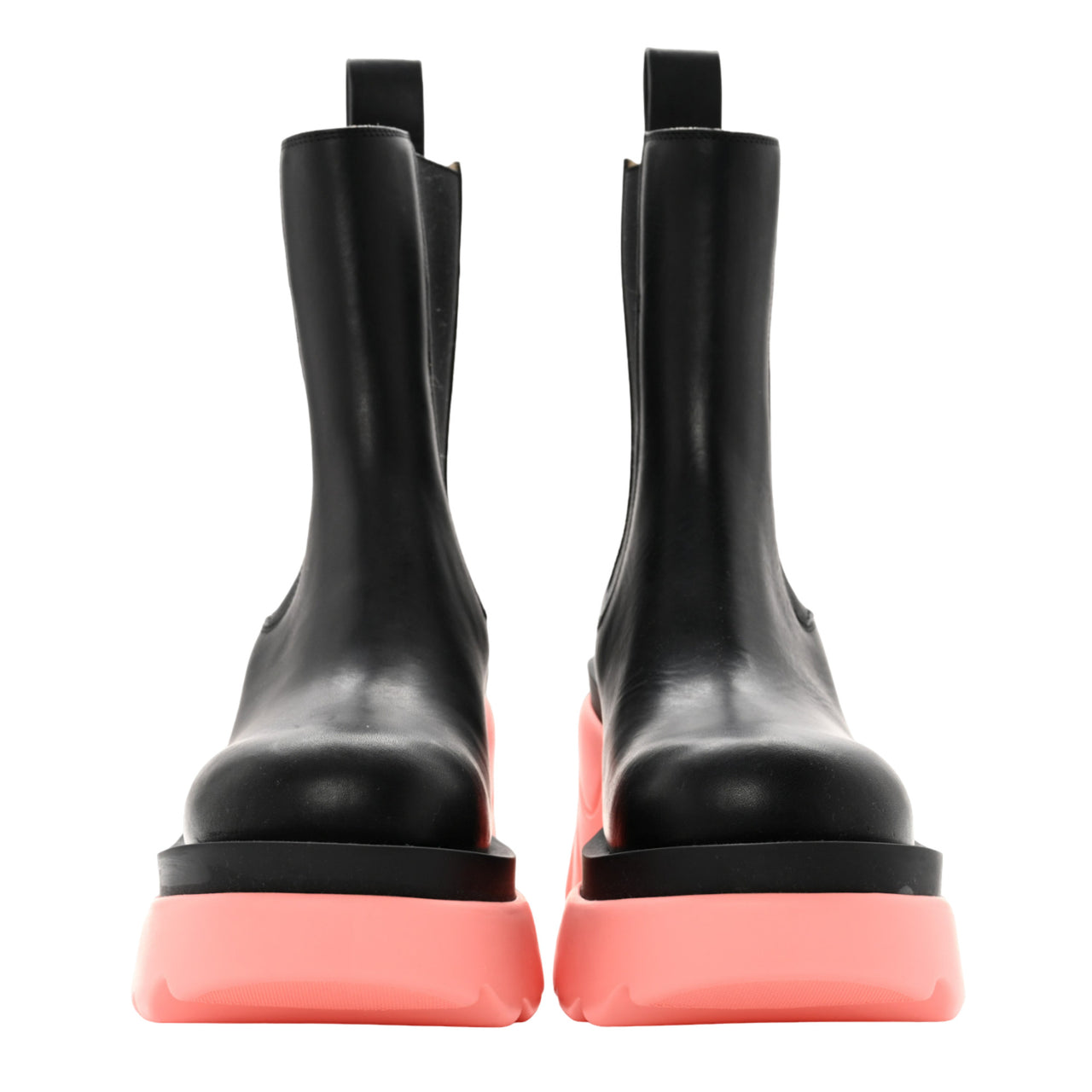 Bottega Veneta The Flash Chelsea Boots Black/Pink