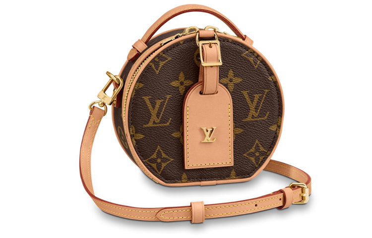 LOUIS VUITTON Mini Boite Chapeau Monogram Brown