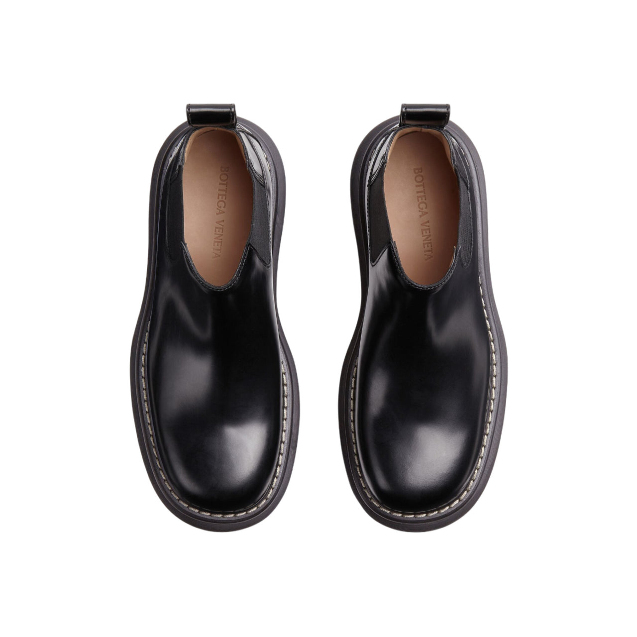 Bottega Veneta Bounce Ankle Boots Black