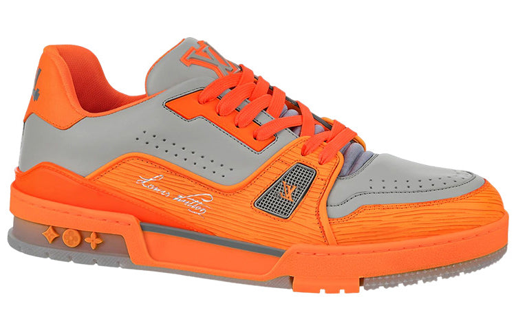 LOUIS VUITTON Trainer Sneakers 'Orange'