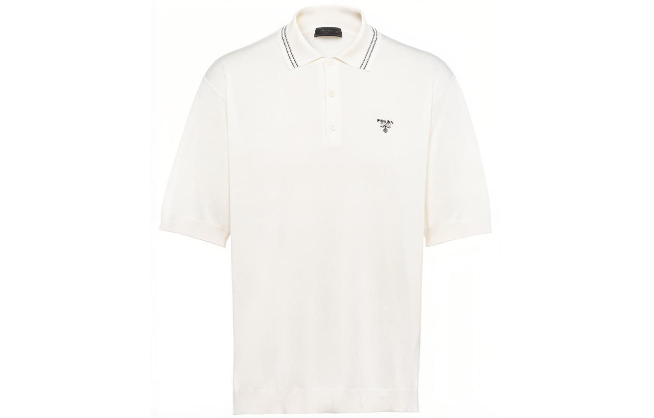 PRADA Polo Shirts Men White