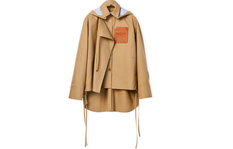 LOEWE Parka Coats Women's Caramel