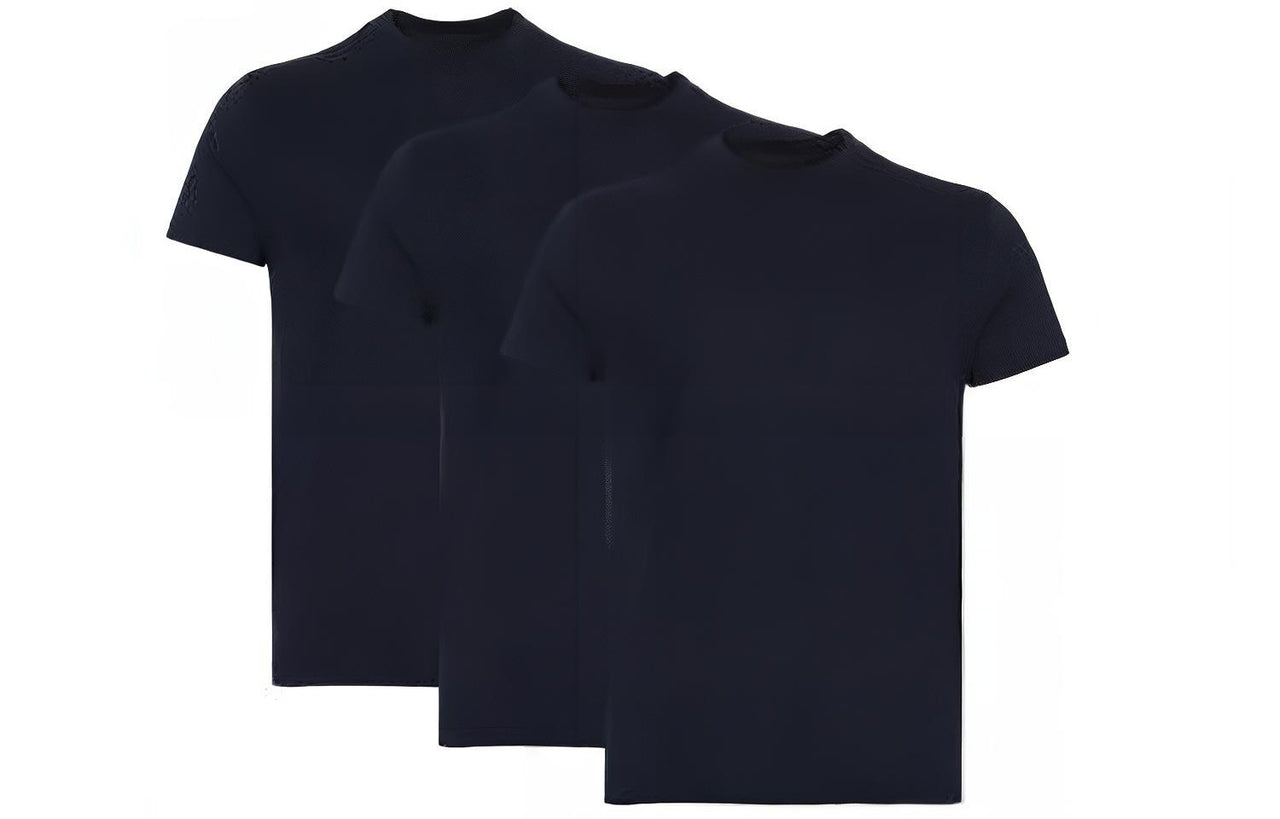 PRADA T-Shirt Three-Piece Set Men's Marine Blue