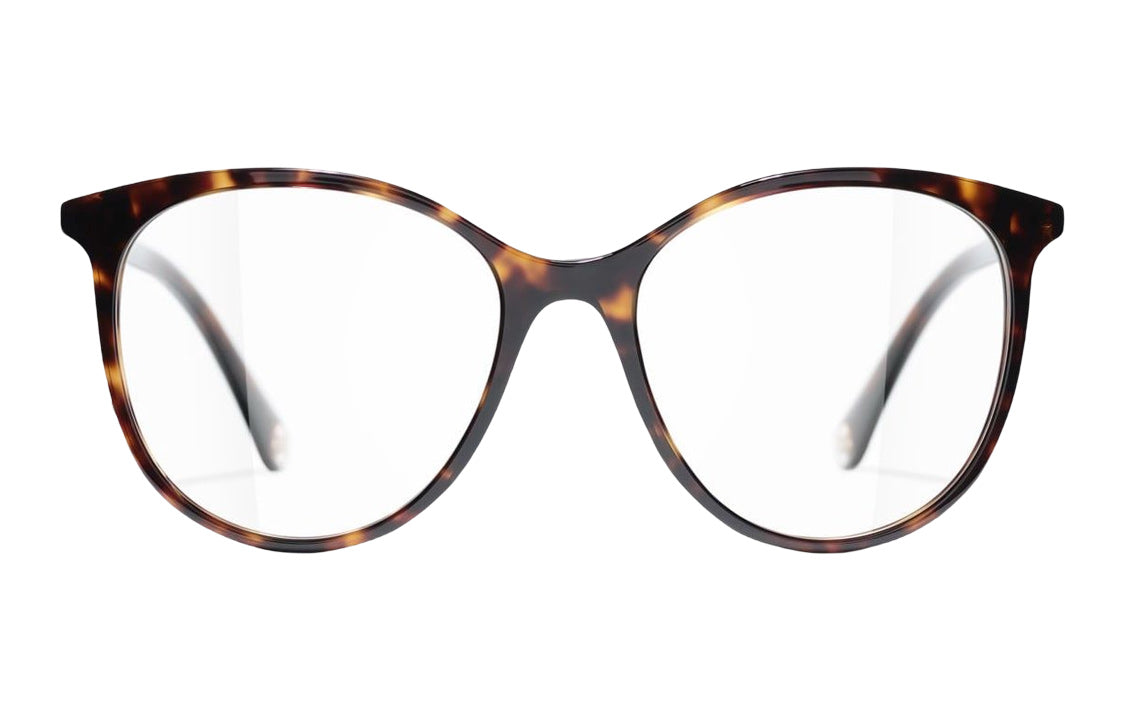CHANEL Plate Frame Butterfly Eyeglass Frames Unisex