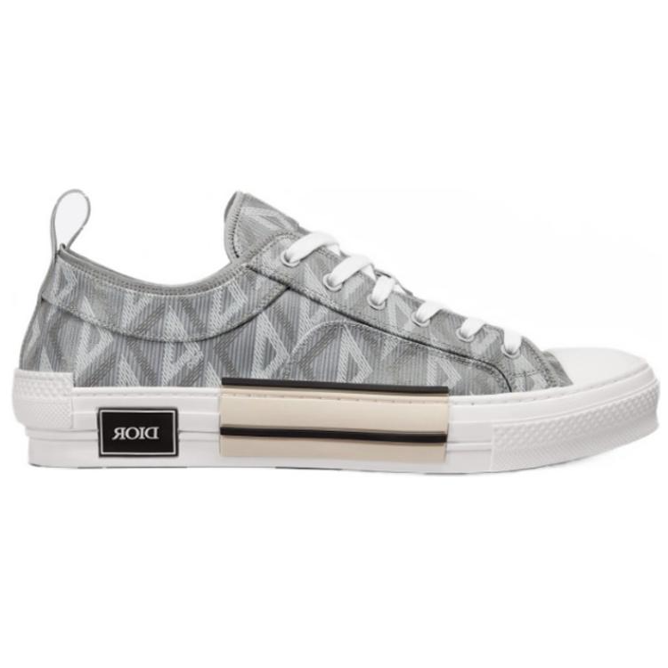 DIOR B23 Low Top Gray Cd Diamond