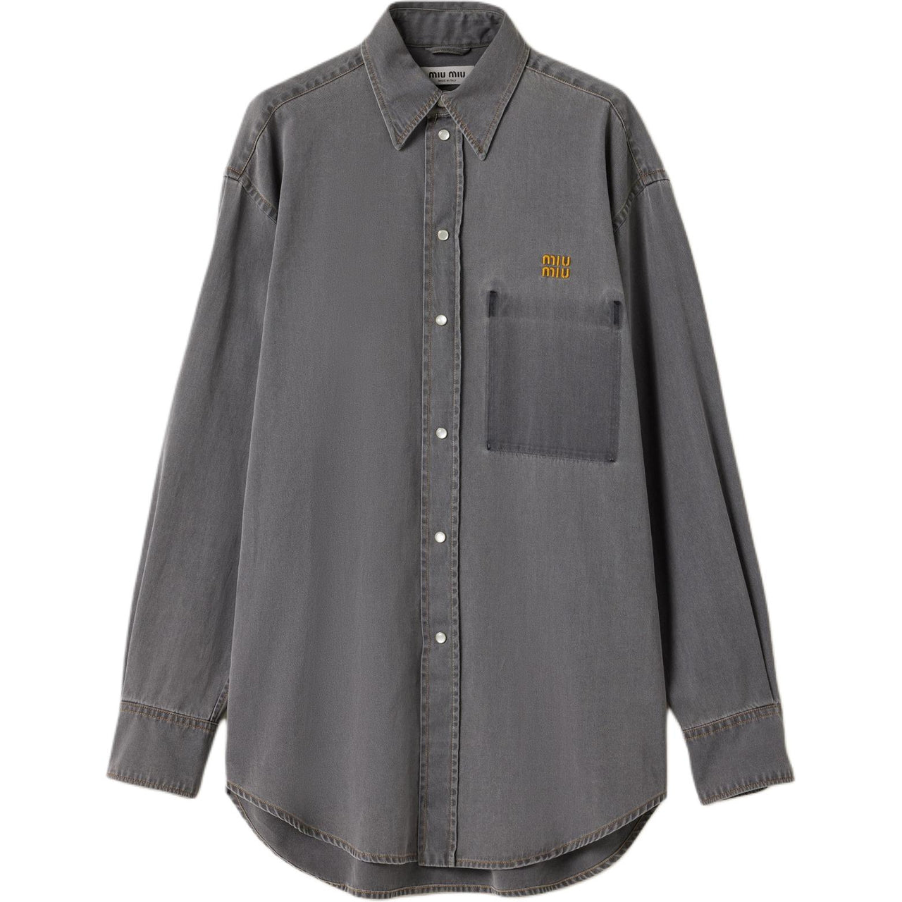 MIU MIU Shirts Women's Gray