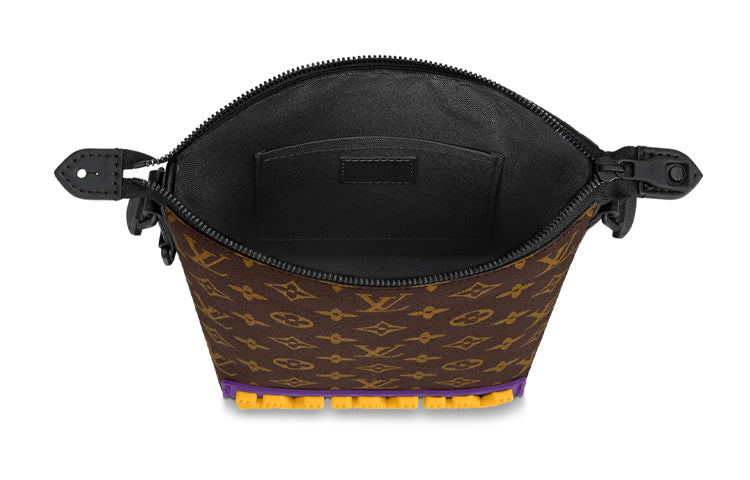LOUIS VUITTON Cruiser Messenger Bag Monogram/Monogram Eclipse Brown