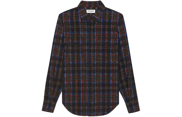 SAINT LAURENT FW21 Shirt Men's Black