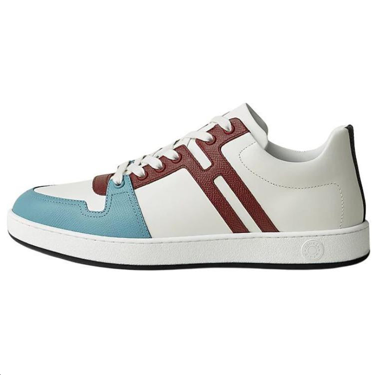 HERMES Join Low-Top Skateboard Shoes Men's Blue White