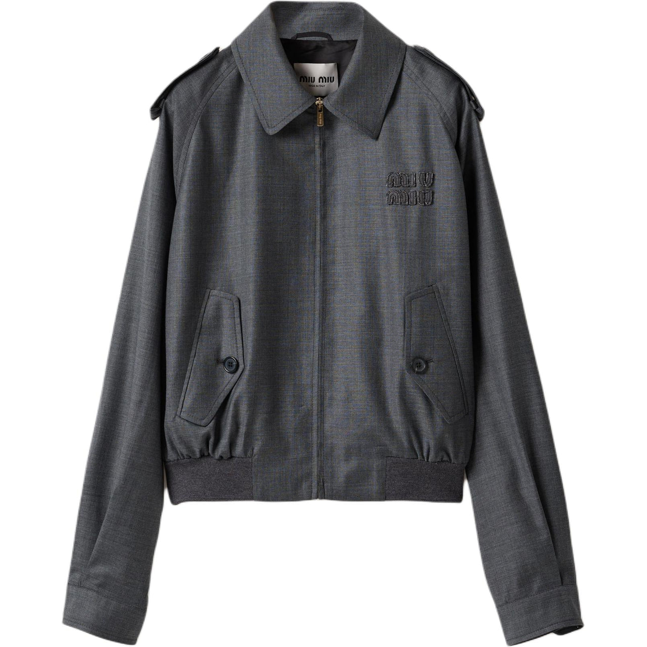 MIU MIU SS25 Jackets & Coats Women's Gray