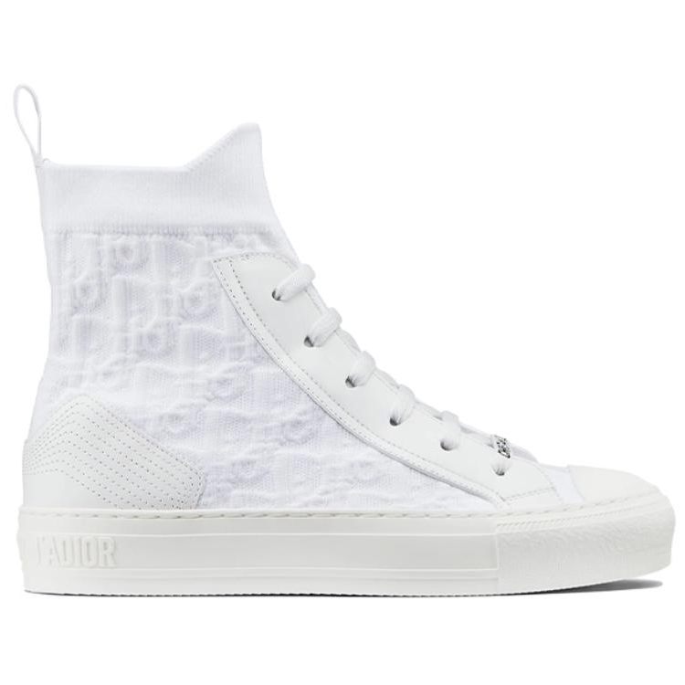 DIOR Walk'N'DIOR Mid Oblique White Women's