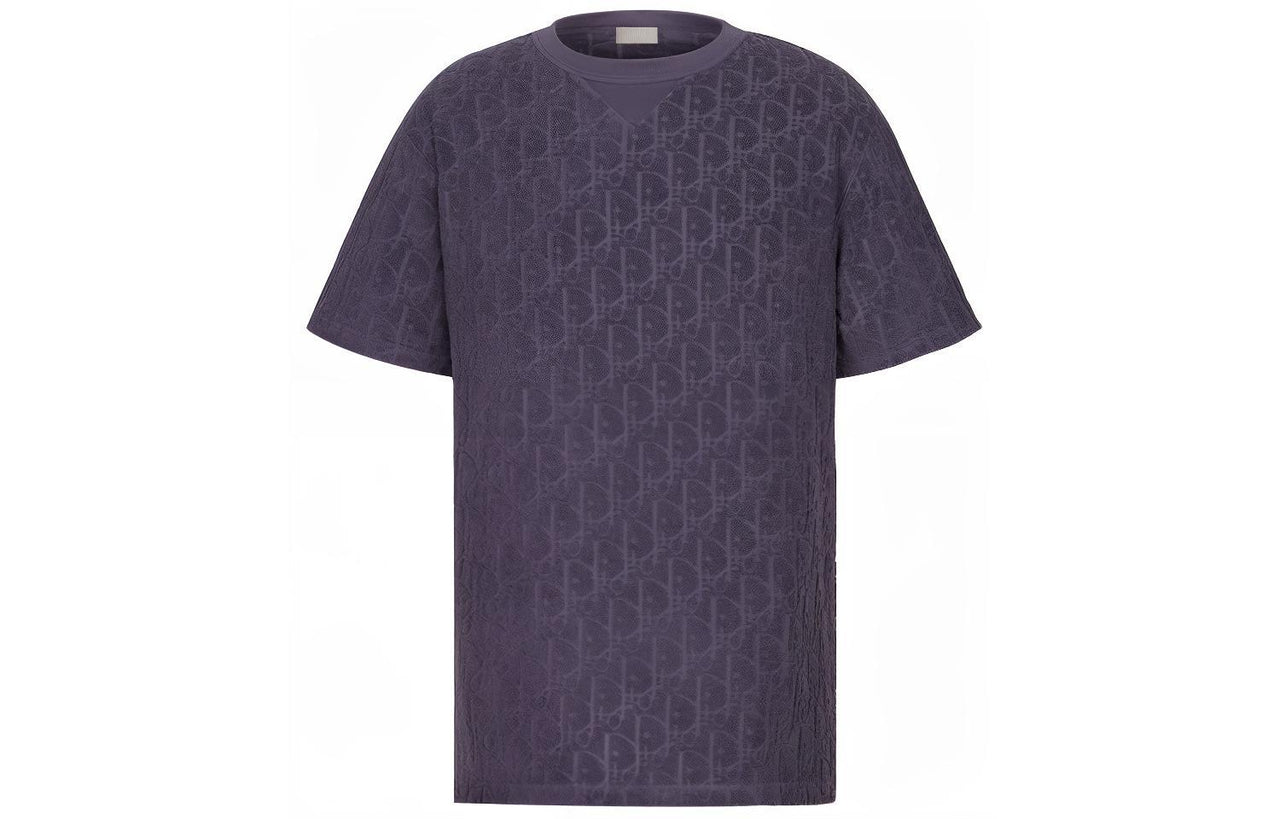 DIOR Quarterly New Products T-Shirts Men Purple