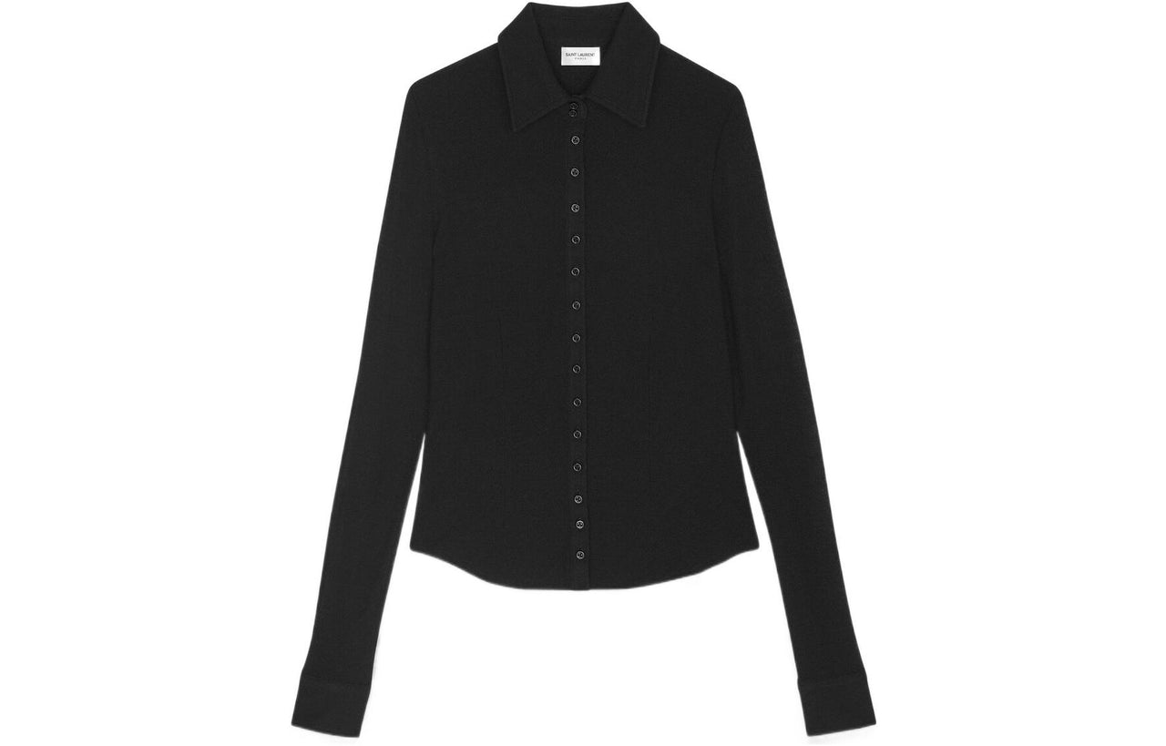 SAINT LAURENT FW22 Shirt Women's Black