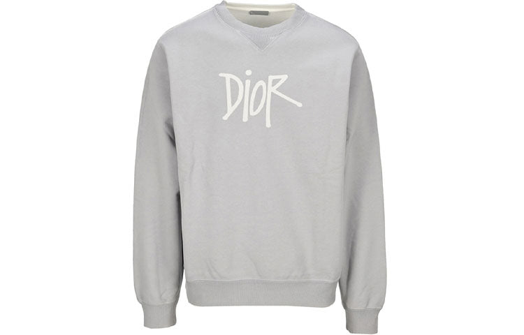 DIOR Quarterly New Products Sweatshirts Men Gray