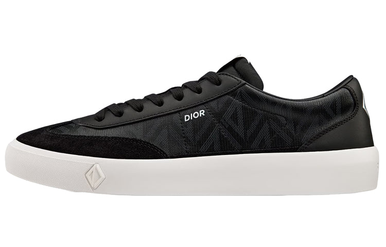 DIOR B101 Black Cd Diamond Nubuck Calfskin