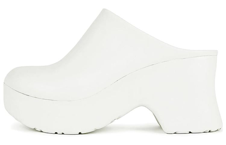 LOEWE Slip Resistant Closed Toe Slippers Women's White