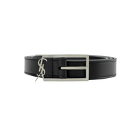SAINT LAURENT New Cassandre Buckle Belt