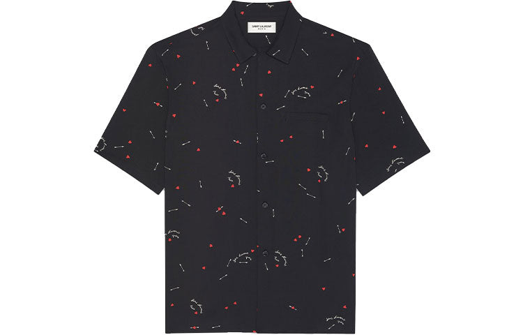 SAINT LAURENT Shirts Men Black