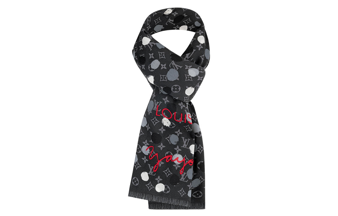 LOUIS VUITTON X Yayoi Kusama Painted Dots Stole