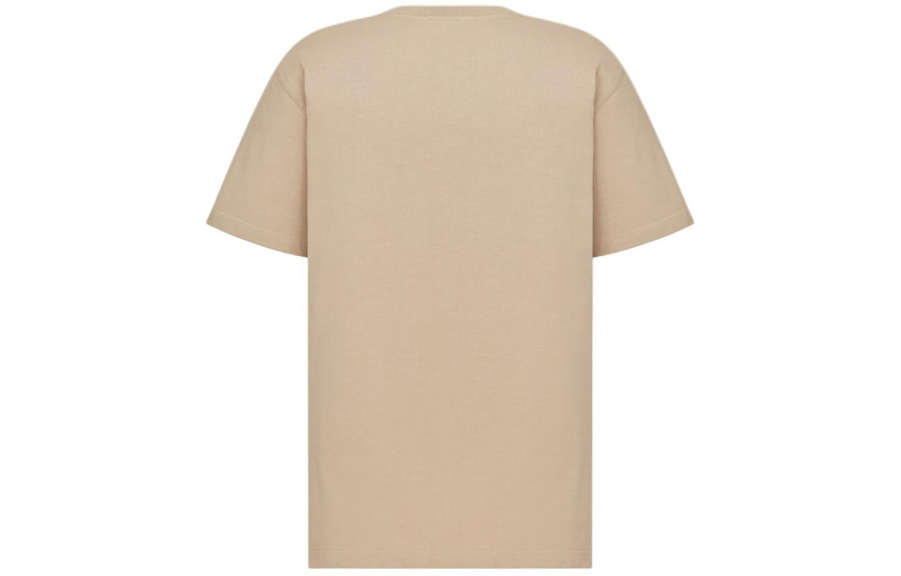 DIOR Logo Embroidered Crewneck T-Shirt