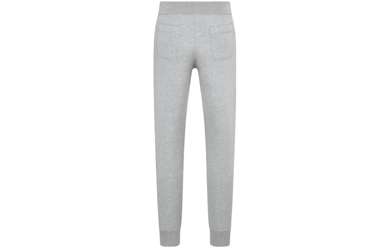 DIOR Knitted Sweatpants Men Gray