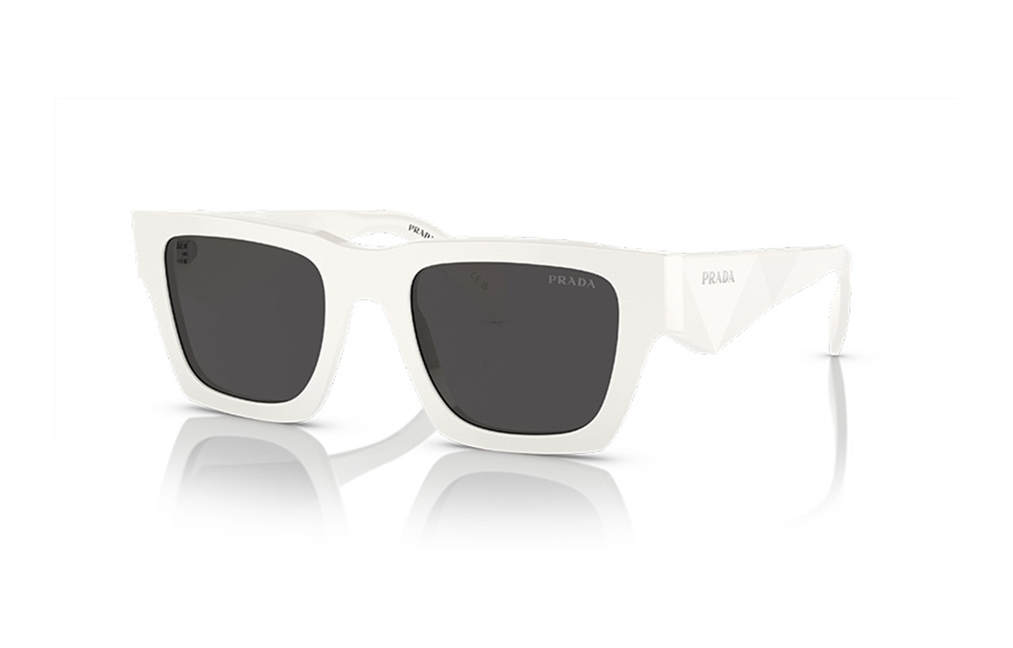 PRADA Eyewear Logo lettering Square Sunglasses