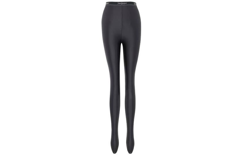 SAINT LAURENT SS23 Leggings Women's Black