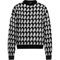 LOUIS VUITTON New Quarterly Products Of LV Sweaters Men Black