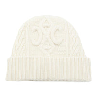 CELINE Triomphe Beanie In Aran Cashmere And Wool