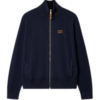 MIU MIU FW24 Cashmere Sweater Women's Blue