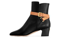 LOUIS VUITTON Ankle Boots 5cm Women's Black