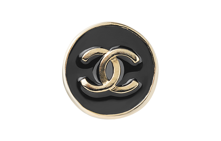 CHANEL 2003 Button Clip on Earrings