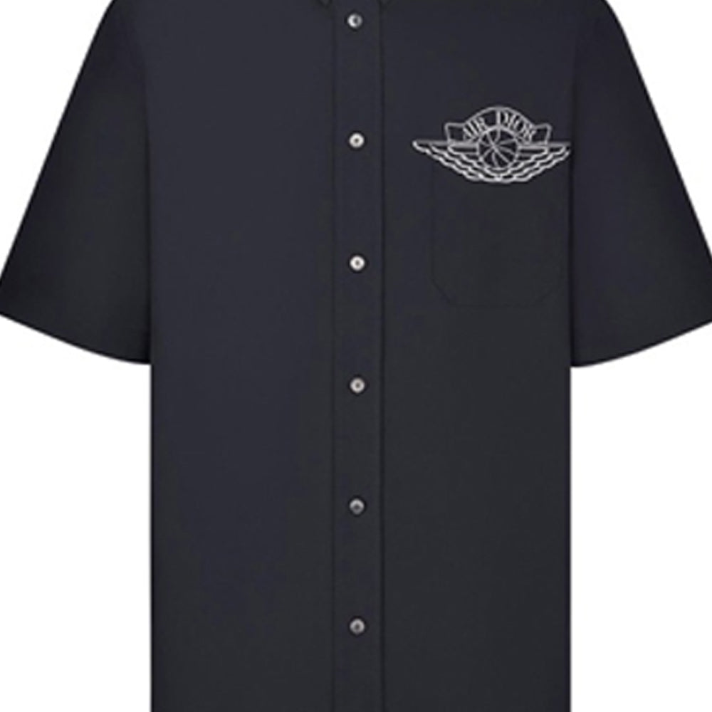 DIOR x Jordan Shirt Unisex Navy Blue