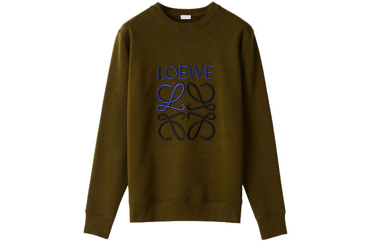 LOEWE Sweatshirt Men's Khaki Green
